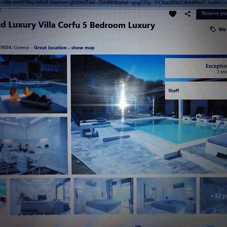 Diamond Luxury Villa Corfu Kato Spilaion 外观 照片